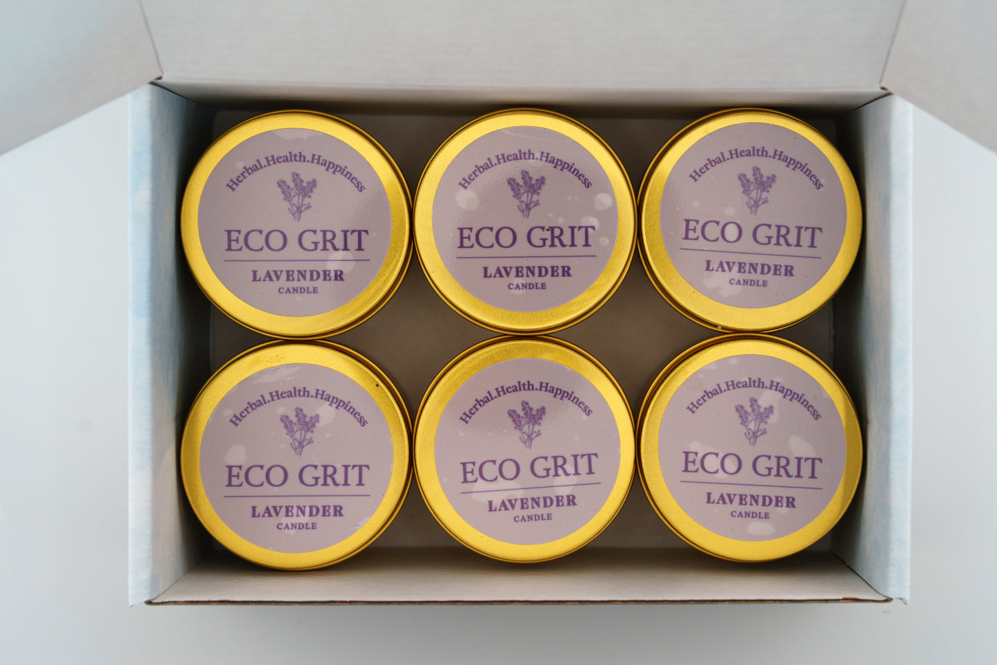 Lavender EcoGrit Fire Box